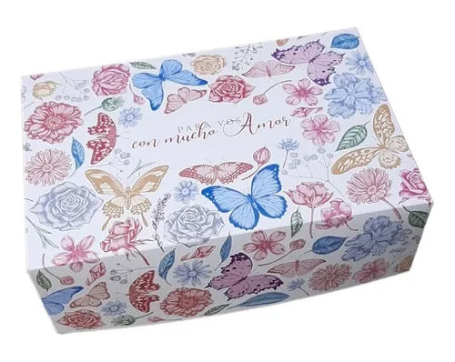 cod: 3044 (10u) CAJAS ESTAMPADAS PARA CHOCOLATES  18,5 - medida: 18.5x12x7