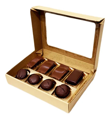 cod: 3994 (100u) CAJA PREMIUM COOKIES CHOCOLATES CONITOS - medida: 28x20x5