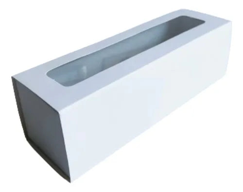 cod: 2928 (10u) CAJA FOSFORERA PARA MACARONS - ALFAJORES - medida: 16.5x5x5