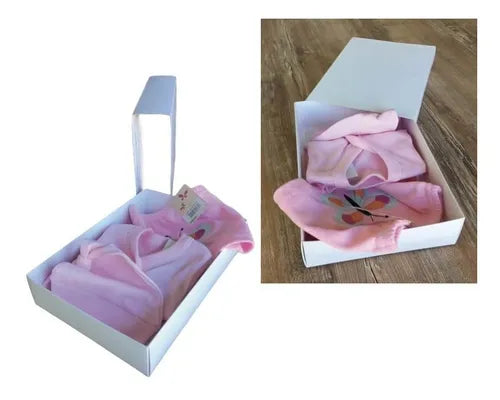 cod: 2409 (50u) CAJA PARA AJUAR DE BEBE - BABY SHOWER FOSFORERA - medida: 0x0x0