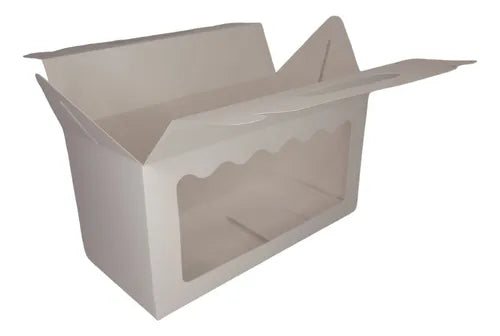 cod: 121 (10u) CAJA BUDIN WH CARTON VISOR MANIJA 32x11x12 - medida: 32x12x11