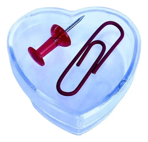 cod: 2252 (20u) CAJA CORAZÓN TRANSPARENTE  SOUVENIR ACRILICO PLASTICO - medida: 0x0x0