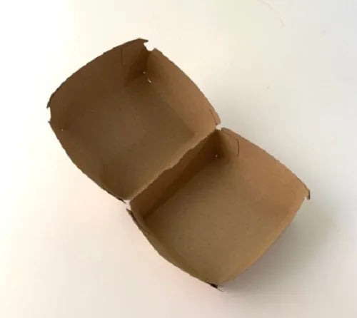 cod: 2997 (100u) CAJA DE CARTON HAMBURGUESA FAST FOOD DELIVERY  KRAFT - medida: 18x15x8.5
