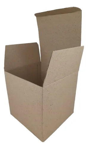 cod: 078 (10u) CAJA 12X12X12 CUBO KRAFT CORRUGADO ESTUCHE (10U) COD: 078 - medida: 12x12x12