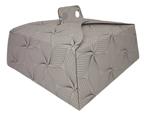 cod: 018 (10u) CAJA 27X27X10 TORTA TR CARTON MANIJA (10U) COD: 018 - medida: 27x27x10