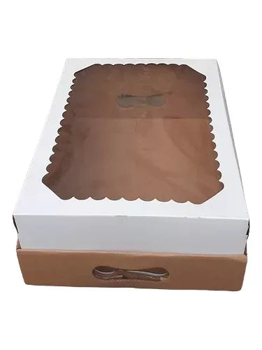 cod: 4556 (5u) CAJA PARA TORTAS NÚMERO   ZONA NORTE - medida: 43x32x12