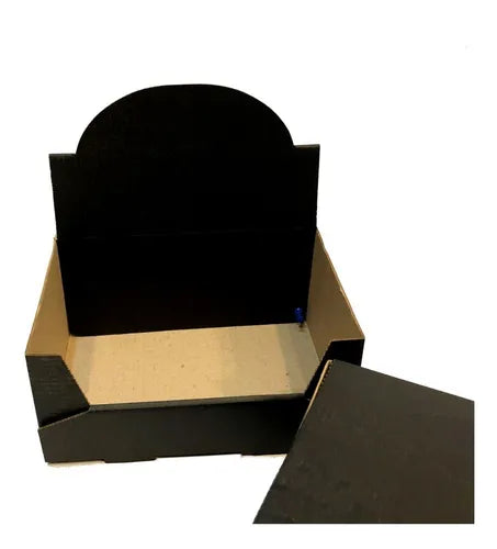 cod: 3367 (50u) CAJAS EXHIBIDORA ALFAJORES GALLETITA NEGRO/M 14 - medida: 21x14x10