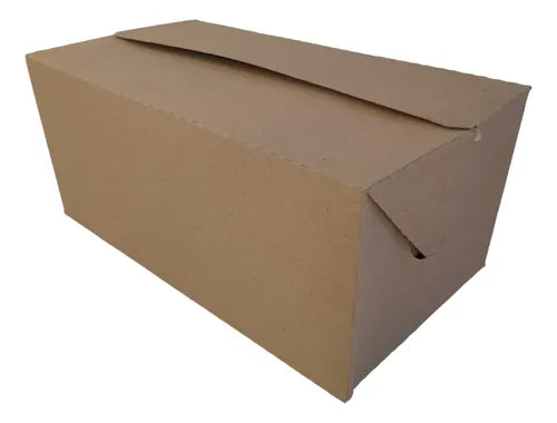 cod: 214 (10u) CAJA 24X13.5X11 PANIFICADOS KRAFT CARTON ESTUCHE (10U) COD: 214 - medida: 186x186x186
