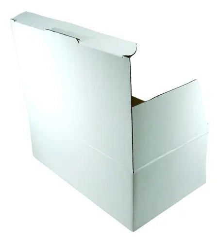 cod: 3963 (50u) CAJA BLANCA PARA CALZADO DE DAMA 17 - medida: 27x17.5x10