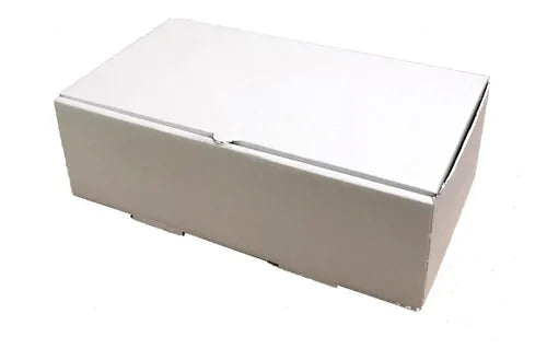 cod: 3782 (25u) CAJA CHATITAS BUFANDAS ALPARGATAS REPUES BLANCO 25.5 - medida: 25.5x14x8