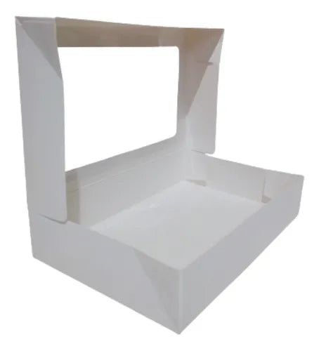 cod: 3353 (10u) CAJA PARA ALFAJORES CON VISOR - medida: 21x13.5x4