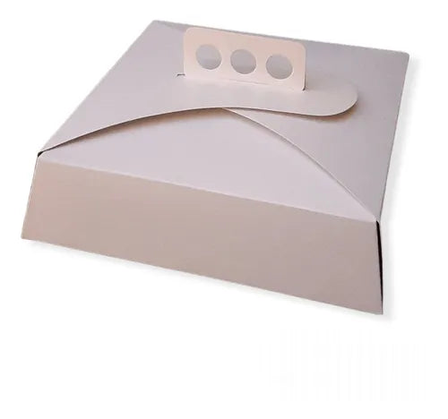 cod: 3896 (10u) CAJAS GRANDE   TORTAS- POSTRES -SANDWICHES - medida: 27x27x12