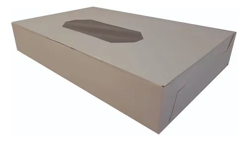 cod: 222 (10u) CAJA 29X18X5 MUFFINS COOKIES KRAFT CARTON C/V AUTOARMABLE (10U) COD:222 - medida: 29x18x5
