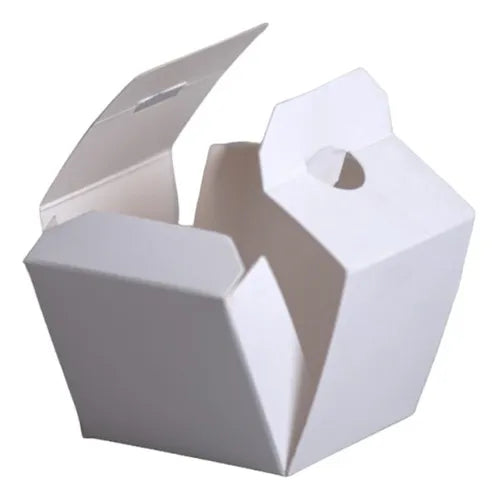 cod: 2471 (50u) CAJA CUBO SORPRESA   . - SOUVENIR MACARONS COOKIES BOMBONES HUEVO - BAULETTO - medida: 6x6x6