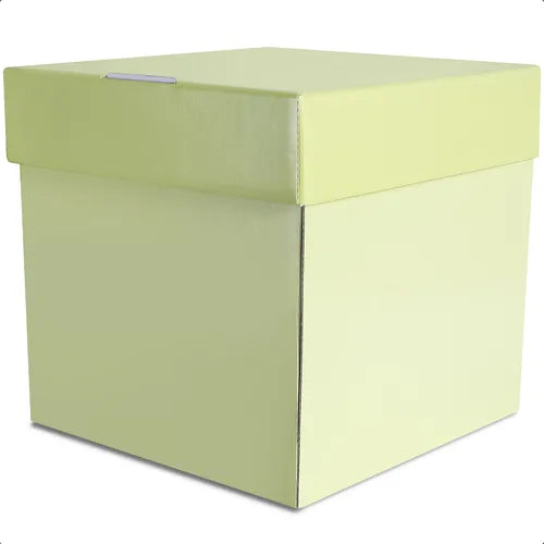 cod: 2457 (1u) CAJA CUBO SORPRESA PARA COLOR VERDE PASTEL - medida: 0x0x0