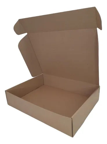 cod: 166 (10u) CAJA 38X28X8 BOTELLAS KRAFT CARTON E-COMMERCE (10U) COD: 166 - medida: 38x28x8